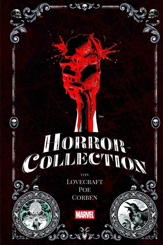 Horror-Collection von Lovecraft, Poe, Corben